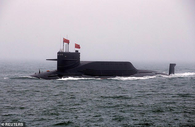 Illustrative photo shows the Long, a nuclear submarine, during a naval parade in 2019